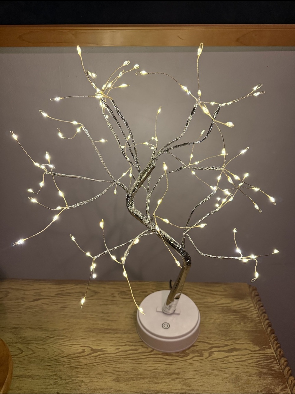Fairy Light Spirit Tree Touch Lamp by Twinkling Tree